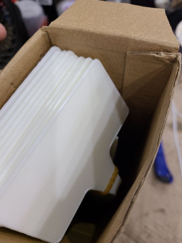 Photo 1 of 28 Pack Outdoor Plant Label, Large Waterproof Plastic Plant T-Type Tags, Durable Nursery Garden Markers, Perfect for Herbs, Flowers, Vegetable (Height 11.8'')