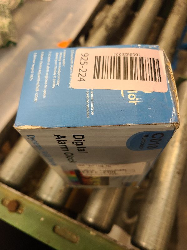 Photo 1 of 120db Super Loud Alarm Clocks for Heavy Sleepers adults , 15 Wake Up Sounds Alarm Clock for Heavy sleepers , 7 Color Night Light, Dynamic RGB Color , 0-100% Dimmer, Snooze, DST , Large LED Display