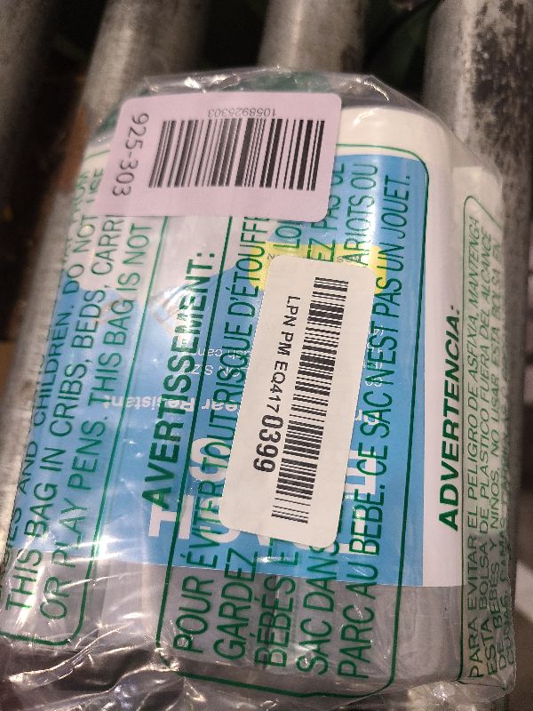 Photo 1 of 120 Counts 1.6 Gallon Mini Drawstring Trash Bags, Small Garbage Bags by KSSKSS, Code a fit 4.5-8 Liter, 1.2-2 Gal, White Trash Bin Liners for Home Office Kitchen Bathroom Bedroom