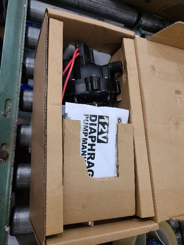 Photo 1 of [Upgraded Version] Fresh Water Pump, 12V DC Water Pump, 6.5GPM 70PSI Five Chamber Self-Priming Diaphragm Pump with Heavy Duty Pressure Switch and Strainer for RV, Marine, Yacht, Caravan