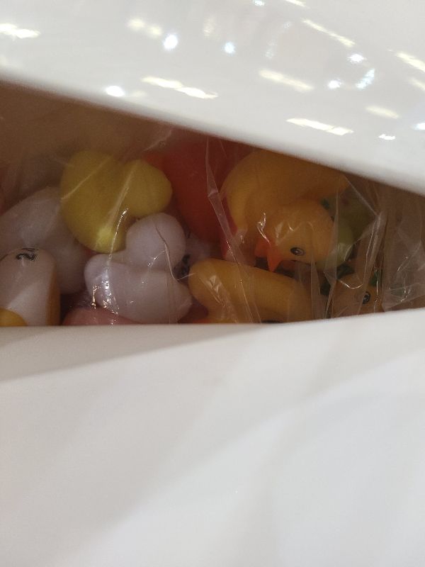 Photo 1 of 100 Pack Rubber Ducks in Bulk, Assorted Ducks for Jeeps Ducking, Mini Rubber Duckies for Baby Bath Toys, Kids Bath Pool Toys Birthday Gifts Party Favors