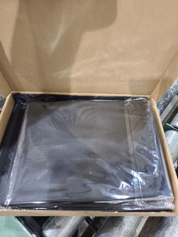 Photo 1 of 100% Blackout Window Cover Magnetic Blackout Blind Window Shades No Drill DIY Cut Blackout Curtain for Bedroom,RV,Nursery,Media Room (79"x57")