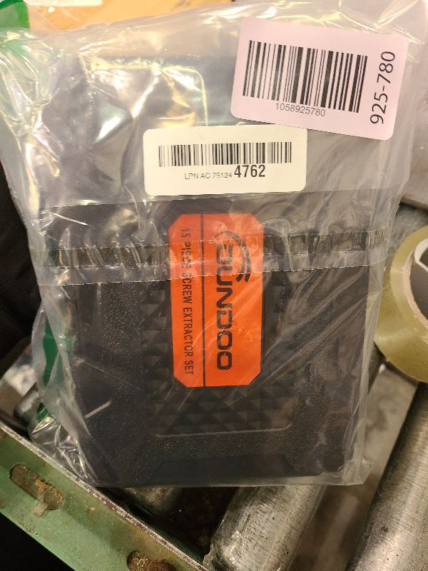 Photo 1 of 15 Pieces Screw Extractor Set, Easy Out Bolt Extractor Kit, 3/8" Inch Drive Hex Head Multi-Spline Bolt Remover Kit Tool for Removing Stripped, Broken Rusted Bolts Screws