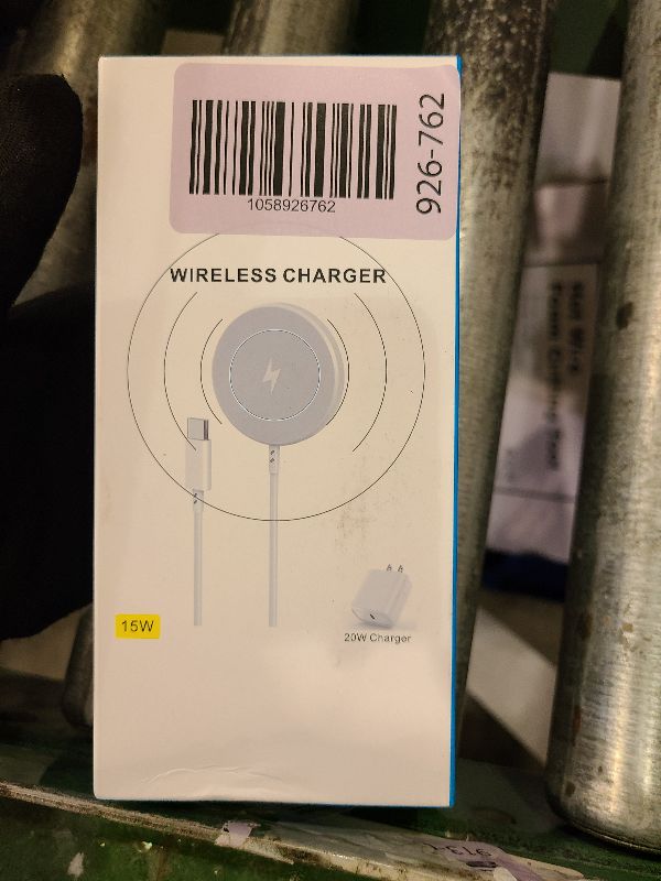 Photo 1 of [Apple MFi Certified]Magnetic Wireless Charger Apple Mag Safe Charger,15W 6FT Fast Wireless Charging Pad for Apple iPhone 16 Pro Max/16 Pro/16 Plus/15 Pro Max/14/13/12/AirPods3/2/Pro/Pro2,Charging Pad