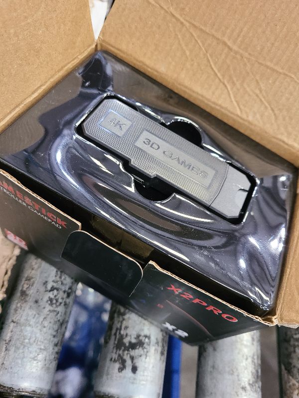 Photo 1 of 2025 Latest Wireless Retro Game Stick,Arcade Pandora Stick,Built in 42,000+ Games with 50+ Emulators,4K HDMI Output,Plug and Play TV Video Game Stick,256GB Memory Card,with Dual 2.4G Controllers