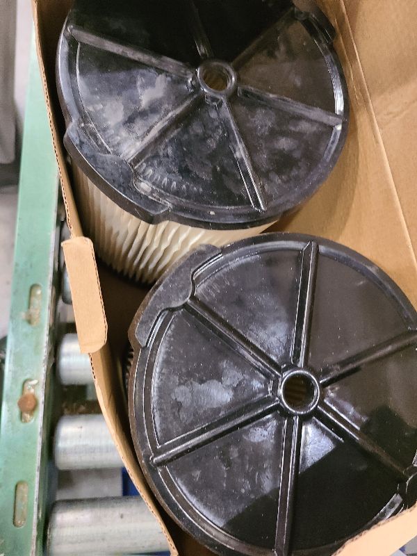 Photo 1 of 2-Pack VF4000 Replacement Filter for Ridgid 72947 Standard Wet dry Vac 5 to 20 Gallon 6-9 Gal Husky Vacuum Compatible WD5500 WD0671 RV2400A RV2600B Vac