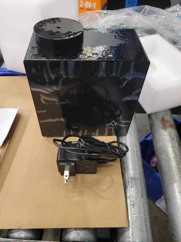 Photo 1 of 2026 Smart Waterless Diffuser, 2000 Sq.Ft Cold Air Scent Machine with Clock & Environmental Display | 7 Fragrance Levels, 9 Timer Settings, Hotel Collection Diffuser for Home & Large Rooms (Black)