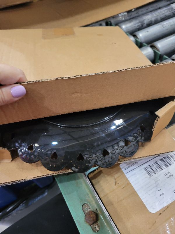 Photo 1 of 2 Pack of Large Plastic Dessert Stands, 3 Tier Cupcake Stand, 3 Tiered Serving Display Stand Reusable Pastry Dessert Tower Tray/Platter for Tea Party, Baby Shower and Wedding (Black)