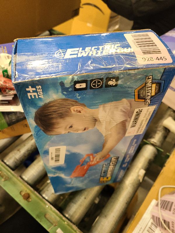 Photo 1 of 2 Pack Electric Water Guns - Full Automatic Suction Power Soaker Blasters 32 FT Range, Summer Outdoor Pool Auto Squirt Toys for Adults Kids (Red/Blue)