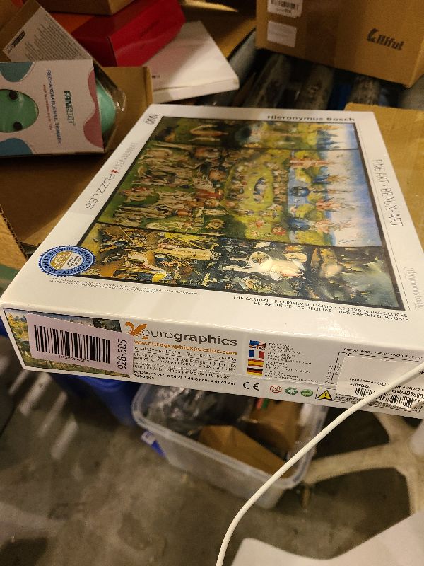 Photo 1 of **MSRP 23.23** EuroGraphics The Garden of Earthly Delights by Heironymus Bosch (1000 Piece) Puzzle
