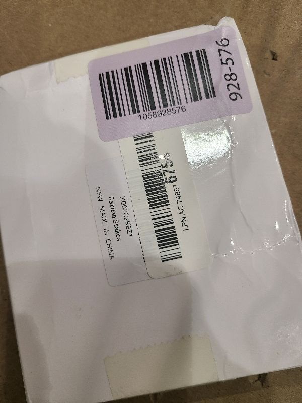 Photo 1 of 24 Pack Garden Stakes, U-Shaped Tent Stakes, Galvanized Landscape Staples, Ground Stakes, for Landscaping Securing Weed Barrier Fabric, Irrigation Tubing, Holding Fence, Tarpaulin