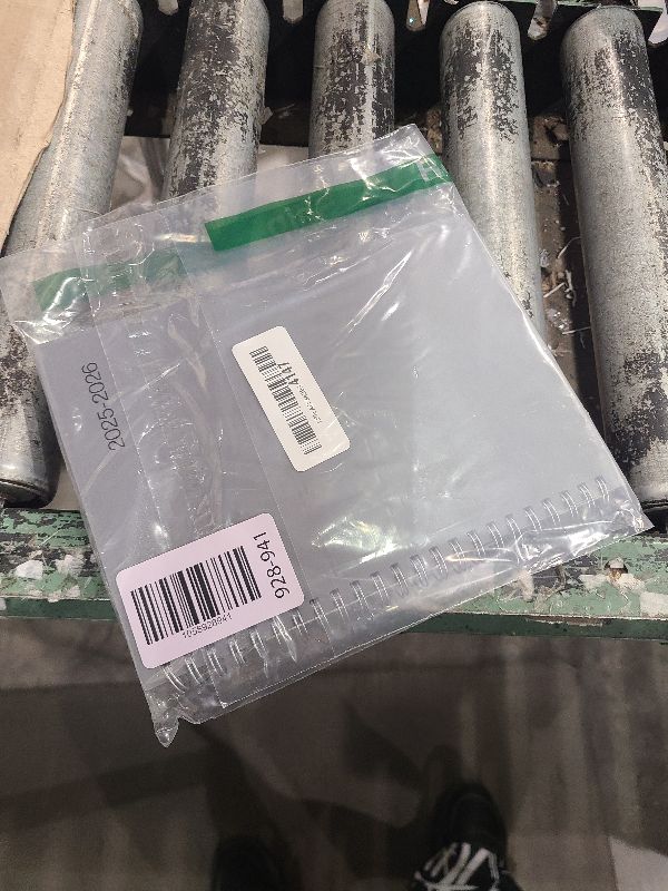 Photo 1 of 2025-2026 Office Depot® Brand Weekly/Monthly Academic Planner, 5" x 8", 30% Recycled, Gray, July 2025 To June 2026