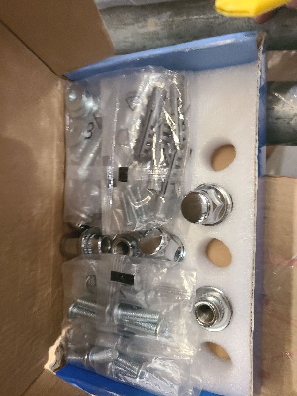 Photo 1 of 12x1.5 Lug Nuts 20 Pcs Chrome Closed End Mag Style Lug Nuts with Washer 13/16" (21mm) Hex Compatible with Toyota Camry/Corolla/Tacoma Lexus