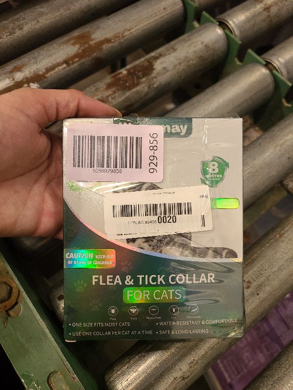 Photo 1 of 4 Pack Flea Collar for Cats, Cat Flea and Tick Treatment, 8 Months Protection Flea and Tick Prevention for Cats, Waterproof Cat Flea Collar, Adjustable Cat Flea and Tick Collar for Cats Kittens, Black