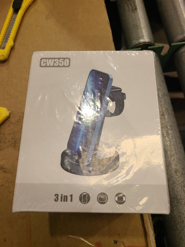 Photo 1 of 3 in 1 Charging Station for iPhone, Wireless Charger for iPhone 16e 16 15 14 13 12 11 X Pro Max & Apple Watch - Wireless Charging Station for AirPods 4 3 Pro