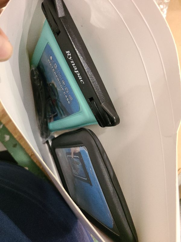 Photo 1 of [Up to 8.5''] Waterproof Phone Pouch Floating, Double Bags Waterproof Phone Case with Lanyard for iPhone 16 15 Pro Max, Galaxy S25 S24 Ultra, IPX8 Cellphone Dry Bag Beach Cruise Ship Essentials 2 Pack