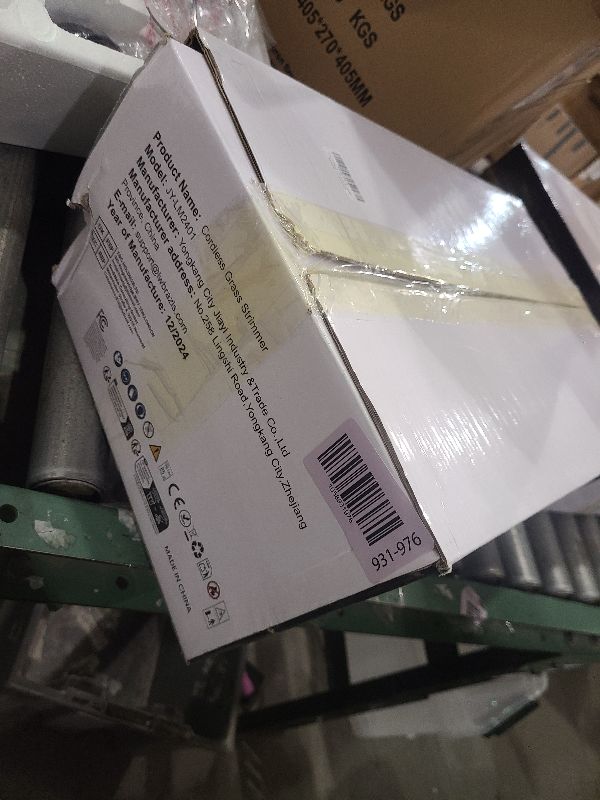 Photo 1 of 12-Inch 21V Cordless String Trimmer, Electric Weed Wacker, 2 in 1 Trimmer & Edger with Fast Charger, 2 X 3.0Ah Battery Powered Grass Mover, Portable Weed Eater for Lawn Yard Garden