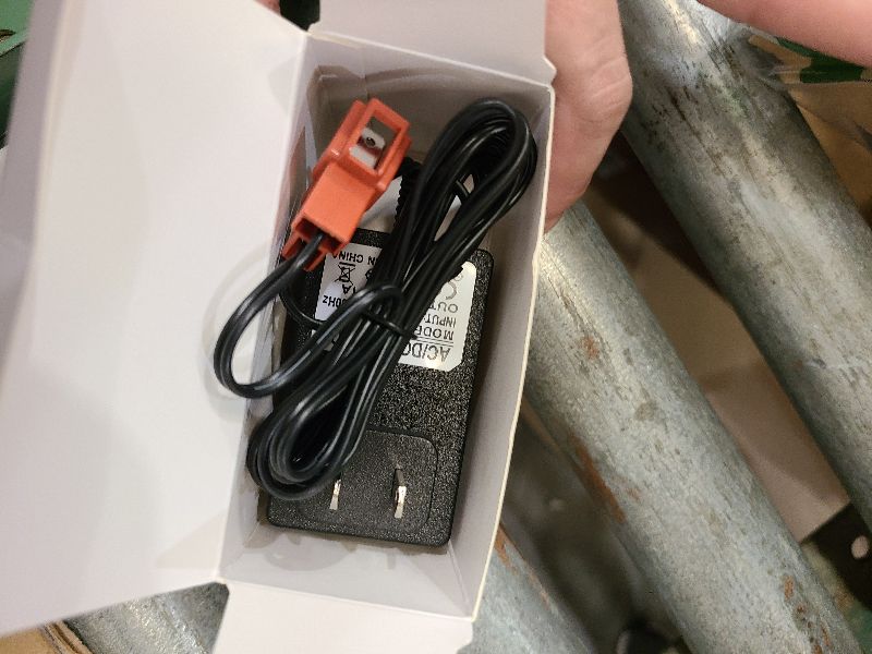 Photo 1 of 6 Volt Battery Charger for Kids Electric Car, Compatible with Minnie Mouse, BMX X6, Wal-Mart, Moto ATV Quad Car for Kid, Replacement Parts for Ride on Toys Kid TRAX Charger with Red Square Plug