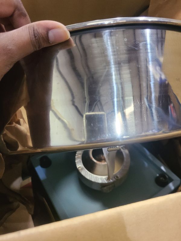 Photo 1 of 1050W Electric Cotton Candy Machine Floss Maker with Stainless Steel Bowl, Sugar Scoop for Family and Various Party (Blue)