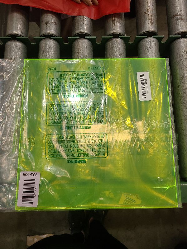 Photo 1 of 1/8" Green Neon Fluorescent Acrylic Plexiglass Sheet 12" x 12" Cast 3mm Thick AZM
