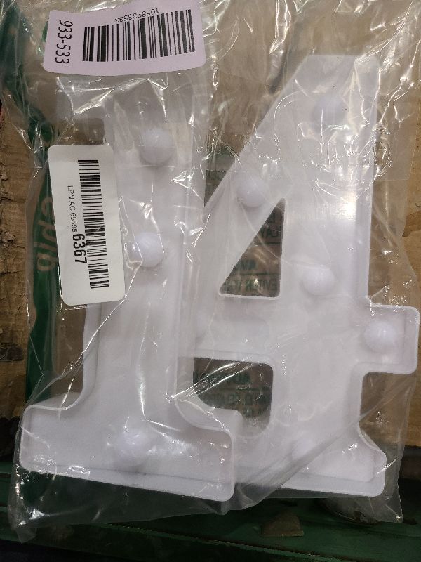 Photo 1 of 14th Birthday Party Decorations for Her & Him, 14th Birthday Centerpieces Table Decorations for Girls & Boys,Light Up Numbers 14 Sign for Wedding Anniversary