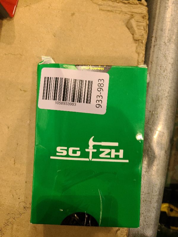 Photo 1 of 1/4" x 2-1/2" Hex Head Lag Screws Bolts 20Pcs 304 Stainless Steel 18-8, Partial Thread, Hexagon Head Wood Screws Black Oxide by SG TZH