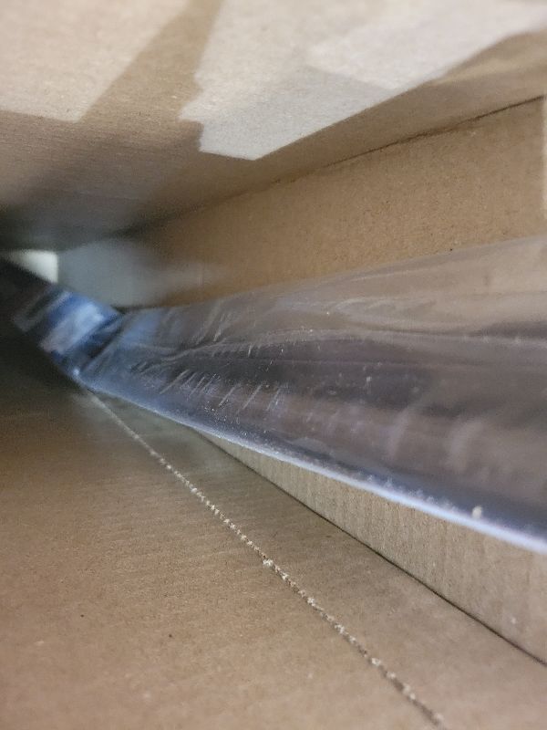 Photo 1 of 36" Kerf Slide-in Double Bulb Seal Weatherstrip Door Bottom – Durable Seal for Energy Efficiency & Draft Protection (Brown)