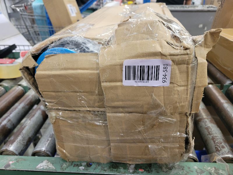 Photo 1 of ?ADAYM 18" x 1500' Stretch/Shrink Wrap Roll (4 Rolls) - Black Plastic Wrap for Moving, Heavy Duty 80 Gauge, 600% Stretch for Packing, Pallets, Shipping&Furniture Protection? with Handles