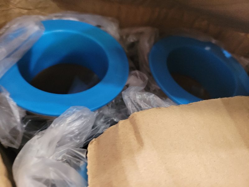 Photo 1 of ?ADAYM 18" x 1500' Stretch/Shrink Wrap Roll (4 Rolls) - Black Plastic Wrap for Moving, Heavy Duty 80 Gauge, 600% Stretch for Packing, Pallets, Shipping&Furniture Protection? with Handles