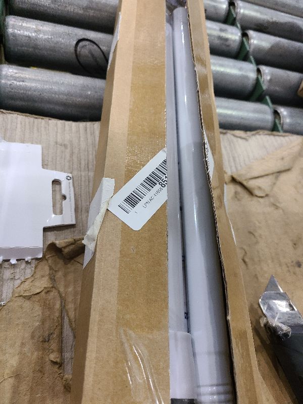Photo 1 of 2Pcs Tension Curtain Rods for Windows 28 to 48 Inch, 7/8“ Diameter Spring Loaded Curtain Rod Adjustable Small Curtain Rods No Drilling Tension Rod for Door, Bathroom, Kitchen, White