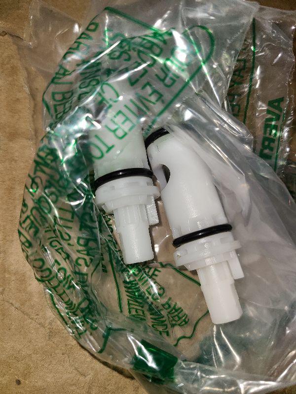 Photo 1 of 1224 1224B Faucet Cartridge Replacement Compatible with Moen Two Handle Faucets Replacement Kit For Most Double Handle Moen Faucets and Tub/Showers Repair Kit,2 Pack