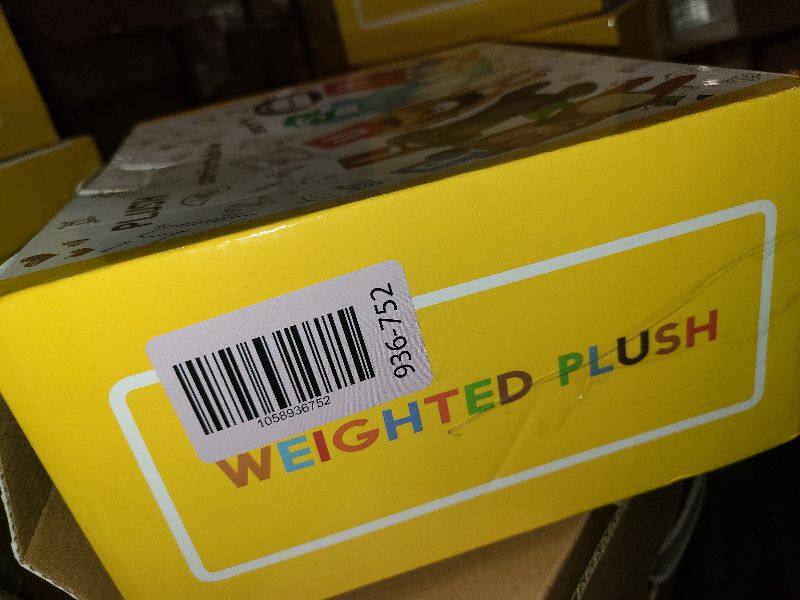 Photo 1 of 22" 3.5 lbs Weighted Dino Stuffed Toys, Cute Animals Plushie Dolls Pillow Gifts for Kids Adults (Pink)