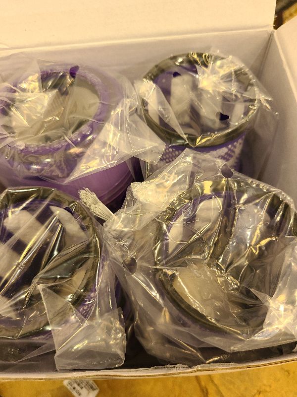 Photo 1 of 4 Pack V11 Torque Drive Cordless Vacuum Cleaner Replacement Filters for Dyson V11 SV14 Animal and V15 Detect Models, Compare to Part No. 970013-02