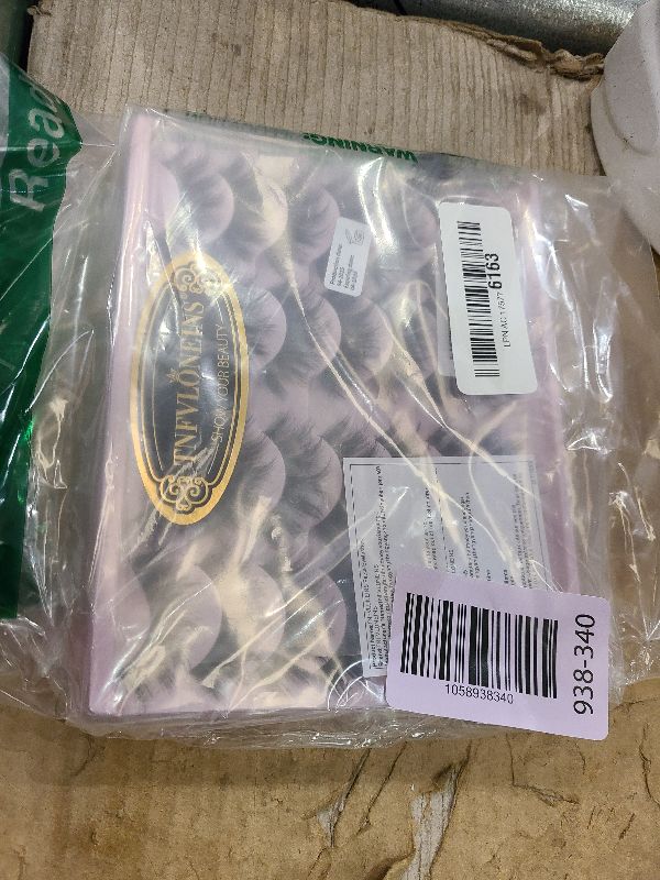 Photo 1 of 14 Pairs Wispy Mink Lashes False Eye Lashes Natural Look 5D Volume 16mm Fake Eyelashes Pack by TNFVLONEINS