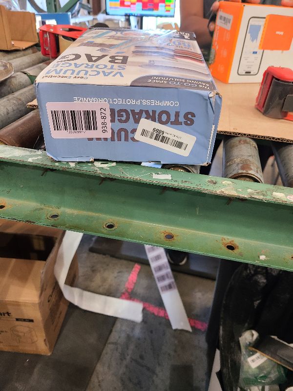 Photo 1 of 12 Pack Vacuum Storage Bags, Space Saver Vacuum Storage Bags, Vacuum Seal Bags for Clothing, Clothes, Comforters and Blankets, Hand Pump Included