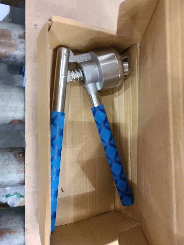 Photo 1 of 13mm Flip Vial Crimper, Manual Sealer Hand Sealing Machine for Crimping 13mm Diameter Plastic-Aluminum Flip Caps