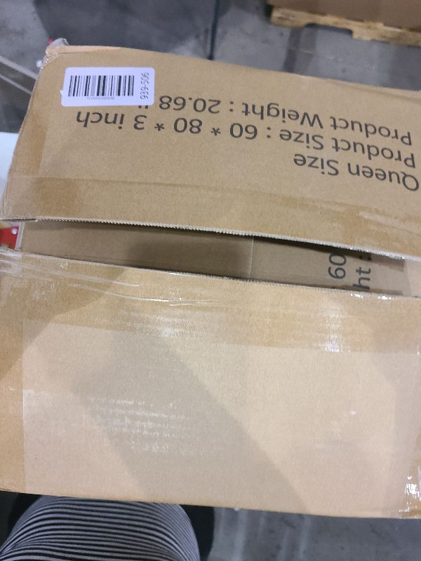 Photo 1 of 3 Inch Queen Memory Foam Mattress Topper, Cooling Gel Bed Topper with Removable Cover, Soft & Pain Relief & Breathable, CertiPUR-US & Oeko-Tex Certified