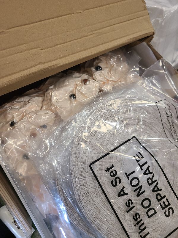 Photo 1 of 12 Sets Bear Hot Air Balloon Table Centerpieces for Baby Shower,DIY Paper Lanterns Stuffed Plush Bear Wooden Basket with Stick Adhesive Tape for Wedding Birthday Gender Reveal Party(Linen)