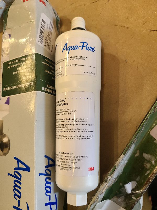 Photo 1 of 3M Aqua-Pure Whole House Scale Inhibition Inline Water System AP430SS, Prevents Scale Build Up On Hot Water Heaters and Boilers