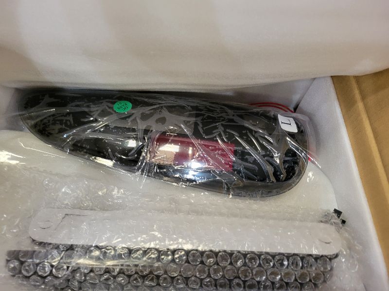 Photo 1 of (3 Pack) LED Smoke Lens Tail Light Assembly + 3rd Brake Light For 1999-2007 Ford F250 F350 F450 F550 Super Duty Fleetside, Only Fit Factory Incandescent Models