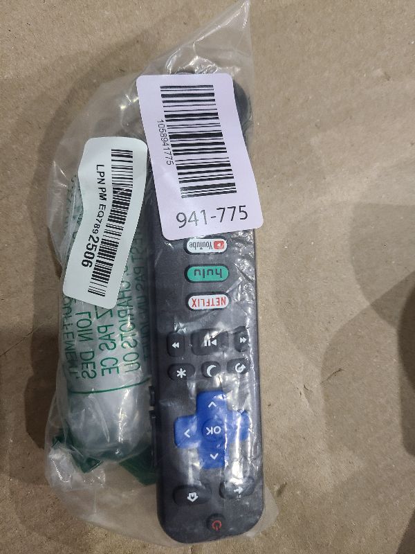 Photo 1 of (Pack of 2) Replacement Remote Control Only for Roku TV, Compatible for TCL Roku/Hisense Roku/Onn Roku/Sharp Roku/Element Roku/Westinghouse Roku/Philips Roku Smart TVs (Not for Roku Stick and Box)