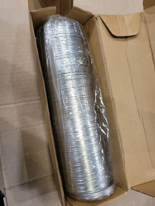 Photo 1 of 128-Count, Regular Mouth Canning Lids for Ball, Kerr Jars - Split-Type Metal Mason Jar Lids for Canning - Food Grade Material, 100% Fit & Airtight for Regular Mouth Jars