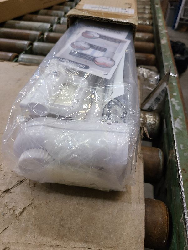 Photo 1 of 197 Inch Extra Wide Retractable Baby Gate,Mesh Large Baby Gate or Mesh Pet Dog Gate, Opening Wide Extra Long Child Safety Gate for Indoor, Outdoor, Stairs, Deck?White,33"x197")