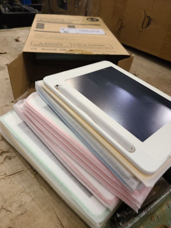 Photo 1 of 24 Pack LCD Writing Tablet for Kids, 6.5 Inch Colorful Doodle Board Drawing Tablet, Erasable Reusable Electronic Drawing Pads, Educational Learning Toys Birthday Gifts for Girls Boys Age 3 4 5 6 7 8