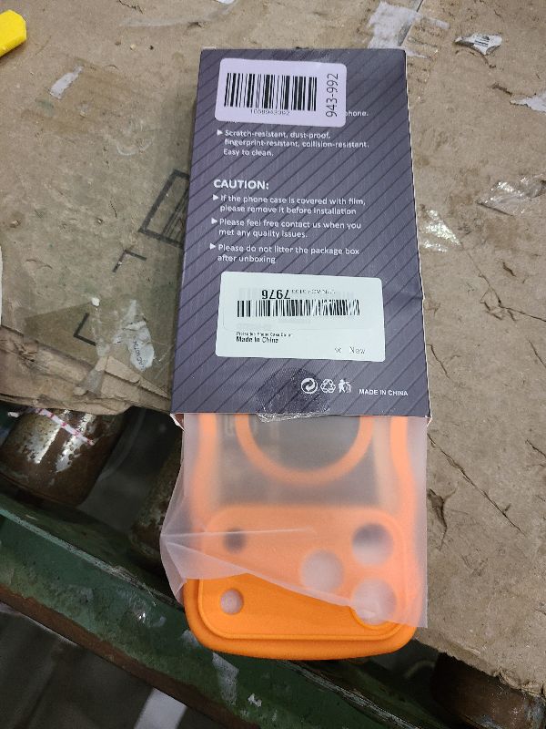 Photo 1 of 3 in 1 Magnetic for iPhone 17 Pro Max Case, Cute Wavy [Full Camera Protection][Fit for MagSafe] 1X Screen Protector+1X Wrist Strap, Anti-Slip Trendy Women Girly Case for iPhone 17 Pro Max 6.9", Orange