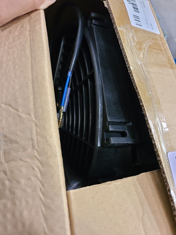 Photo 1 of 12" Electric Radiator Cooling Fan Assembly Kit, Universal High Performance 12V 80W Motor with Fan Mounting Kit - Black (2 Pack)