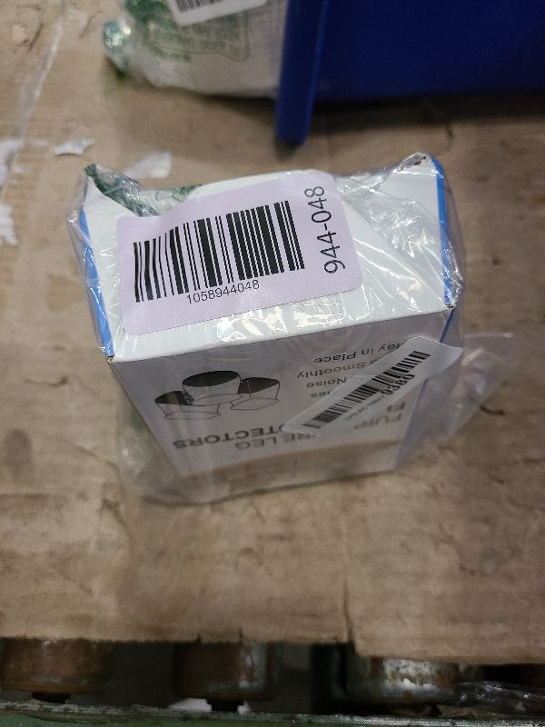 Photo 1 of 24 Pcs Chair Leg Floor Protectors Square, Silicone Felt Furniture Leg Pads Caps Covers for Hardwood Floors (Fit:3/4" to 1")