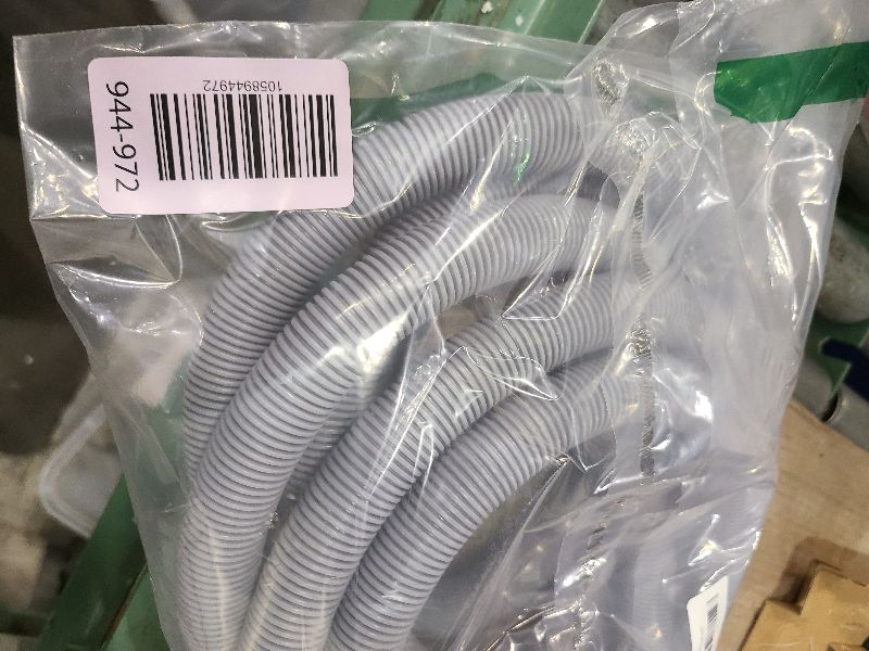 Photo 1 of 13FT Washing Machine Drain Hose, Universal Dishwasher Hose Extension Kit with 1 U-Bend Holder, 1 Extension Adapter and 4 Hose Clamps