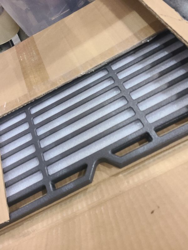 Photo 1 of 16.5 Inch Cooking Grates for Kenmore 4 Burner 146.16197211, 146.16198211, 146.34461410, 146.1001651, 146.10016510 146.16197210 146.16142210 Gas Grill Replacement Parts, Cast Iron Grill Cooking Grids