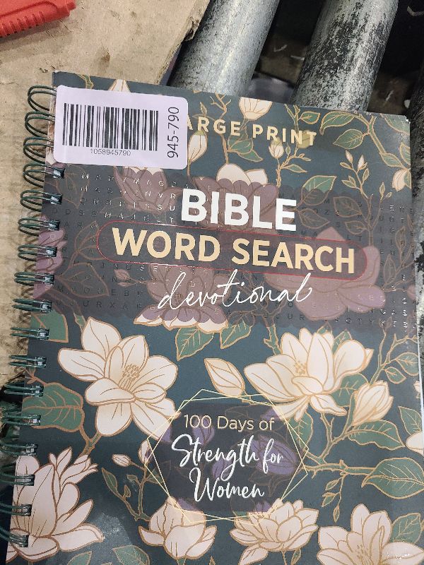 Photo 1 of 100 Days of Strength for Women: Bible Word Search Devotional
